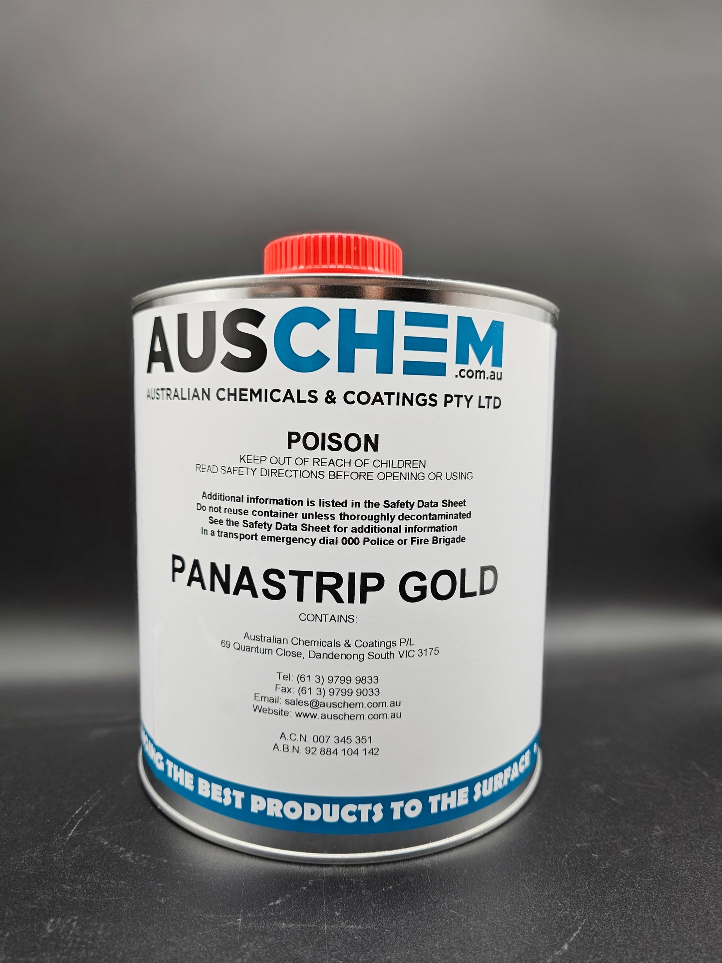 Auschem Panastrip Gold Paint Stripper