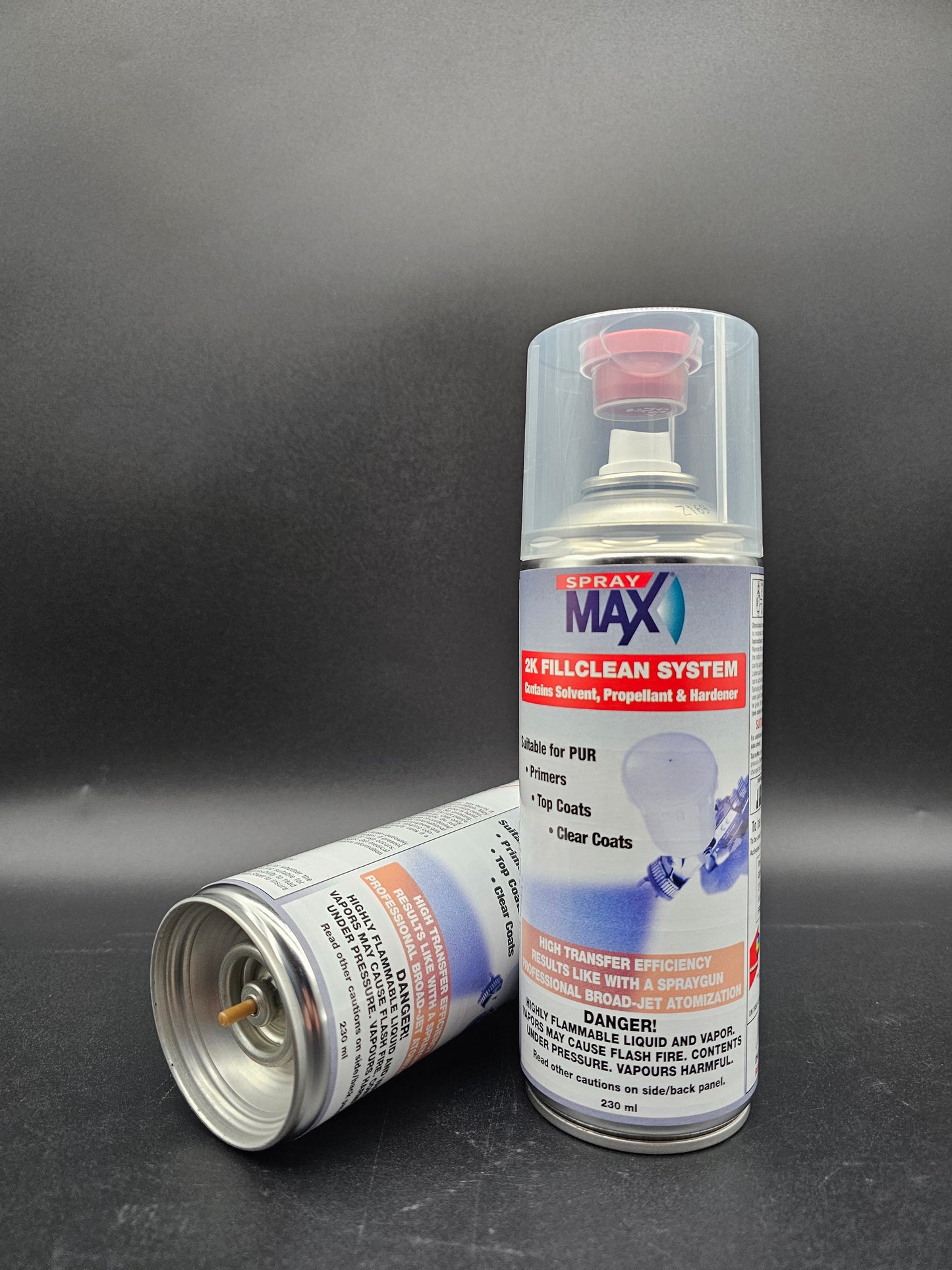 2K Custom Solid Colour Spray Cans