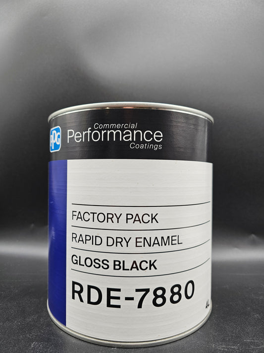 PPG Rapid Dry Enamel 7880 Gloss Black (RDE-7880)