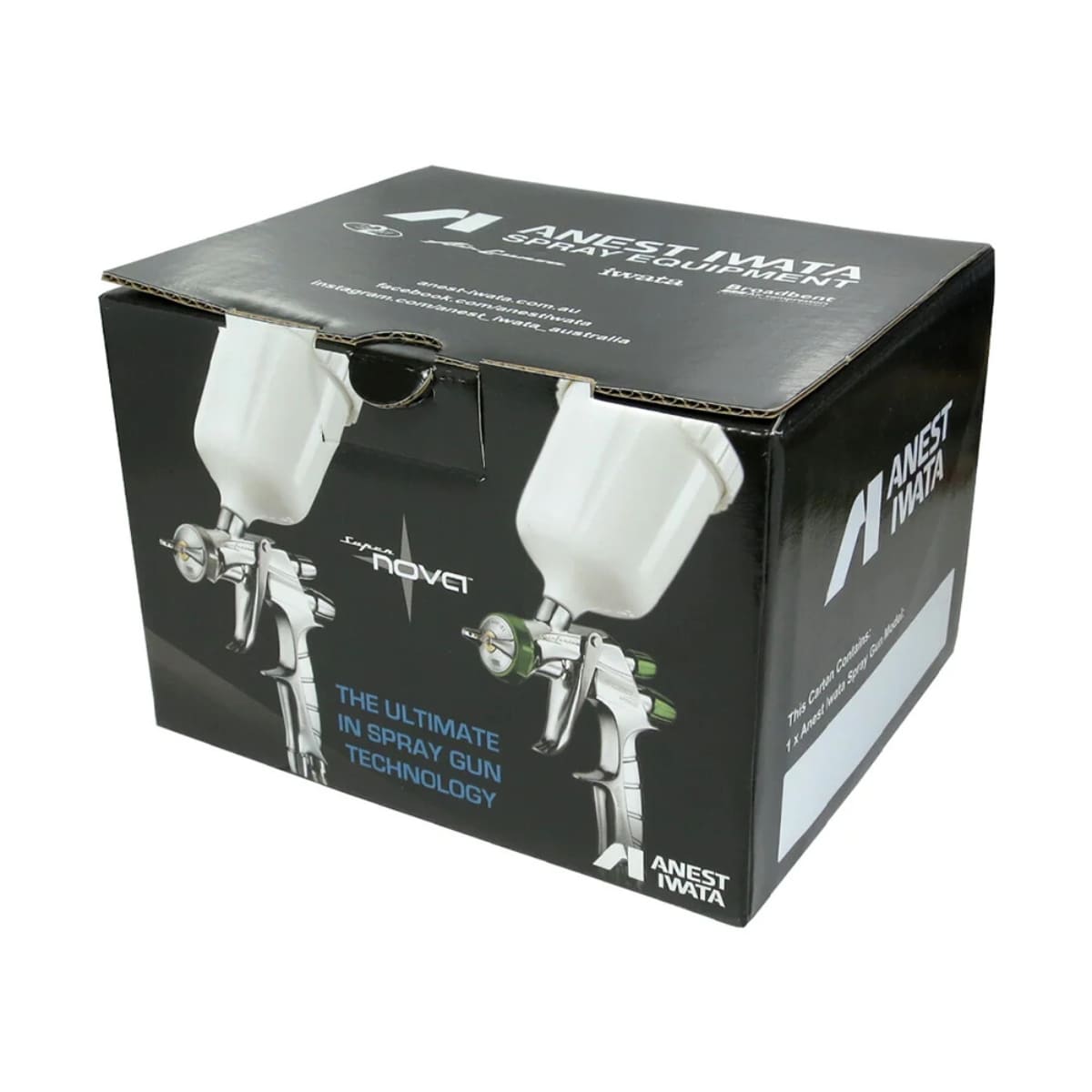 LPH80 - Compact HVLP Spray Gun with VPE Plastic Pot