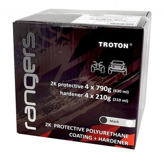Troton Rangers protective bodywork coating for automotive restoration.