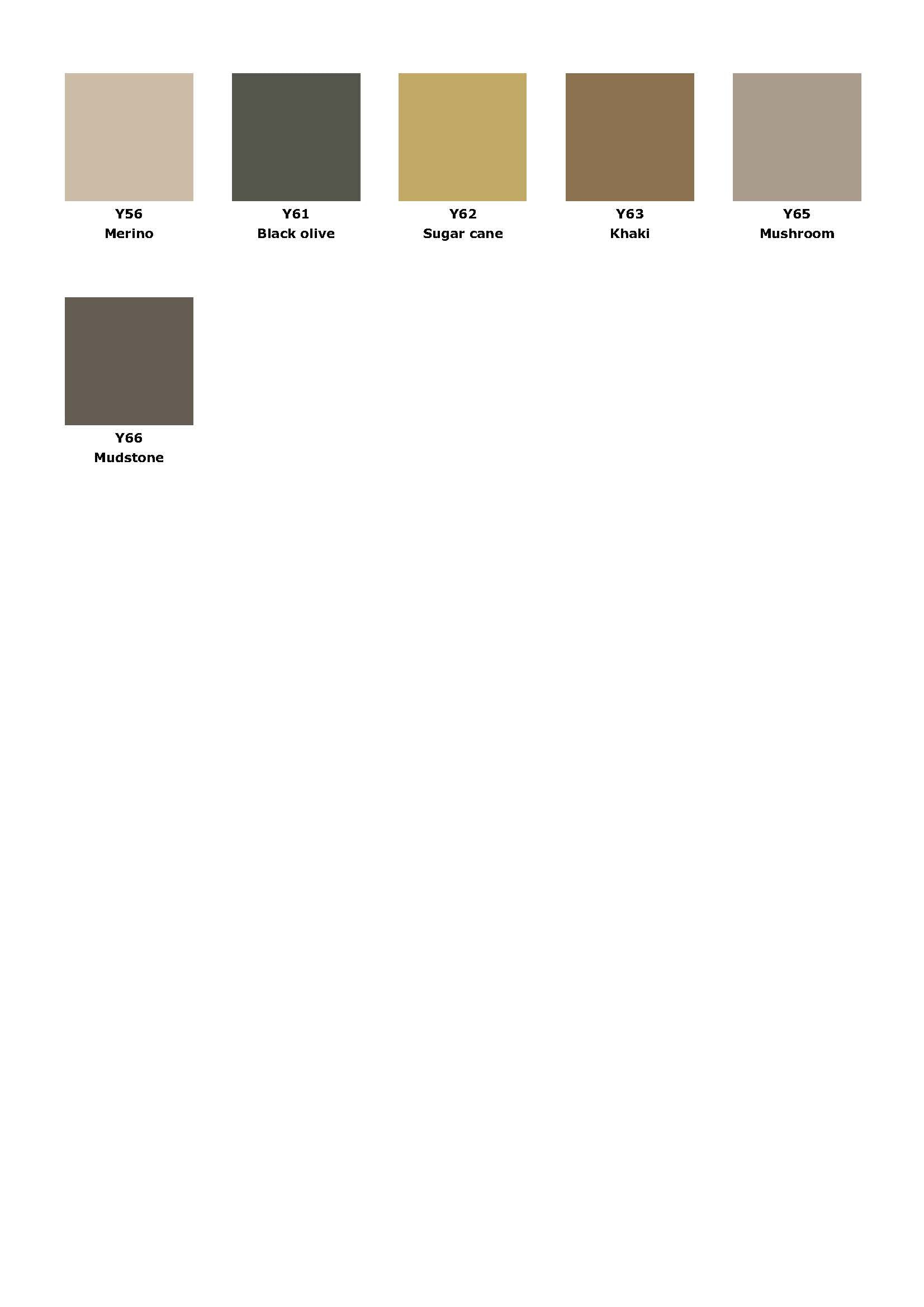 Automotive final colours