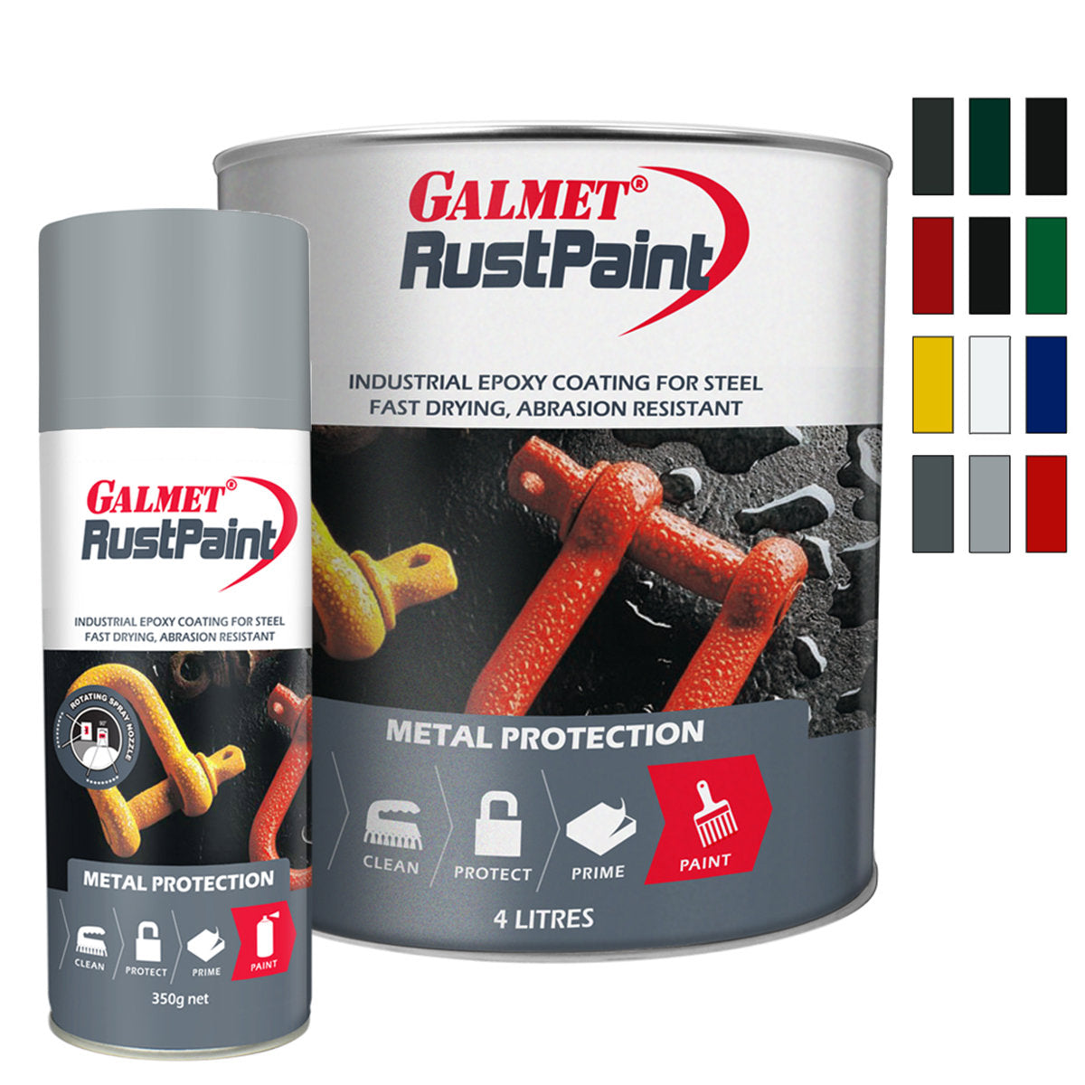 Galmet Rust Paint