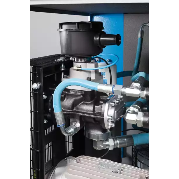 Anest Iwata Trinity11 MK2 11KW 8bar 270 Litre Screw Tank with filters and dryer