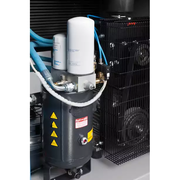 Anest Iwata Trinity11 MK2 11KW 8bar 270 Litre Screw Tank with filters and dryer