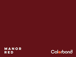 Jotun Manor Red (Colorbond®) Powdercoat