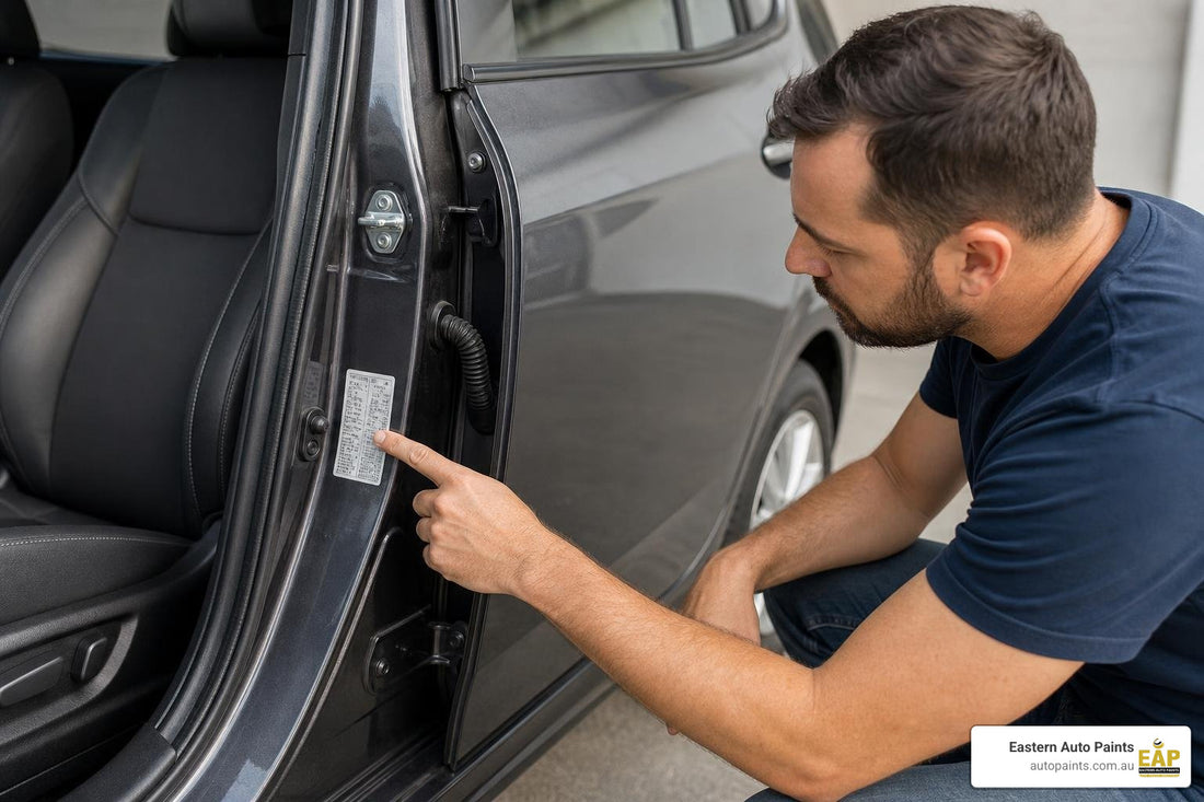 The Ultimate Hide and Seek: How to Find the Paint Code on a Vehicle