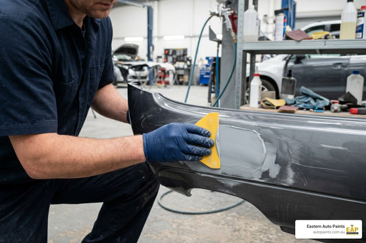 How to Apply Automotive Paint Filler the Right Way