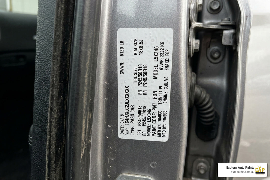 How to Find Car Paint Code in 5 Easy Steps