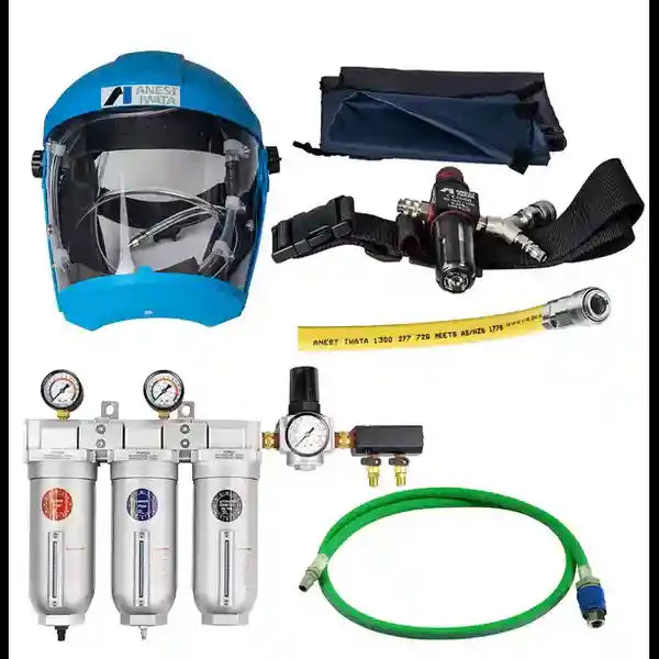 The Complete Guide to Air Fed Face Masks for Automotive and Industrial Work