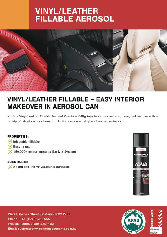 VINYL/LEATHER AEROSOL